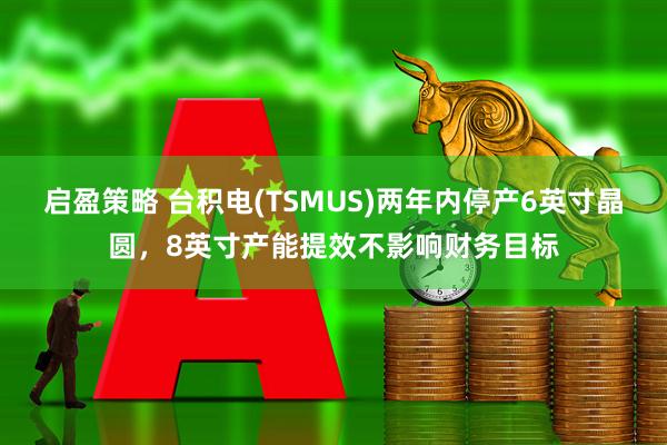 启盈策略 台积电(TSMUS)两年内停产6英寸晶圆，8英寸产能提效不影响财务目标